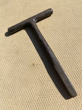 Antique Iron Church Door Key