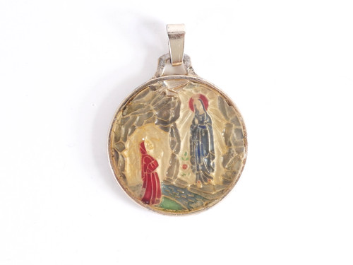 Vintage 1960 lourdes our lady - vintage,