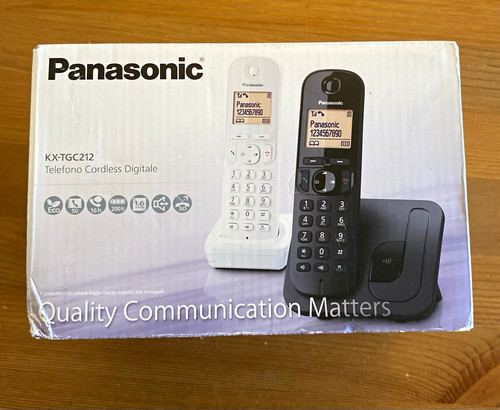Panasonic tgc212 dect - kx-tgc212,