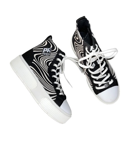 Flyers black white zebra - flyers,