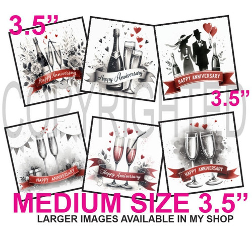 Medium card toppers 5 - 6,