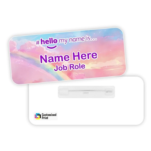 Hello name badge student - hello, my
