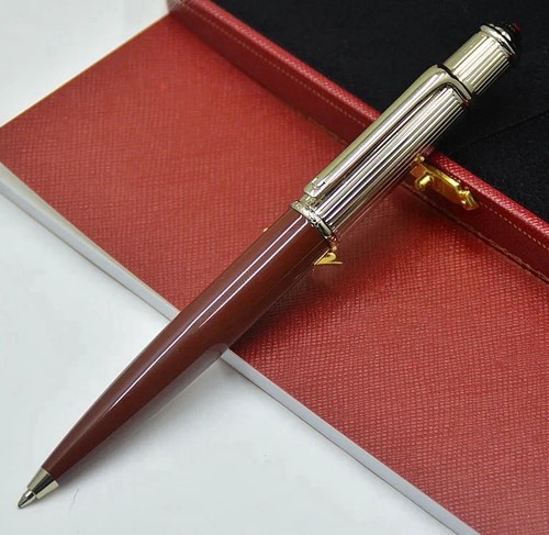 Cartier santos ballpoint pen - cartier,