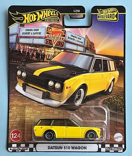 Hot wheels premium datsun 510 - wheels,