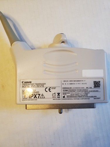 Canon endocavitary transducer - canon,