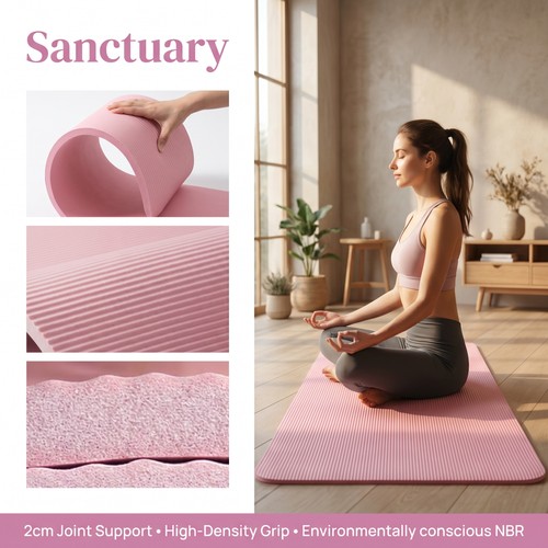 Extra thick 20mm - yoga, mat