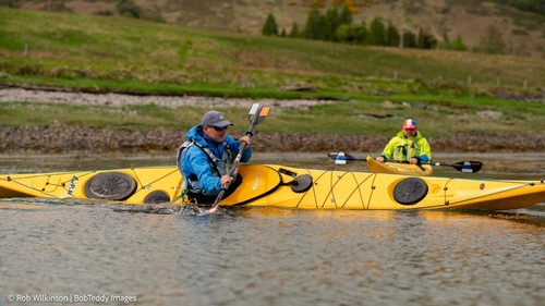 Sea kayak paddle skills - paddle,
