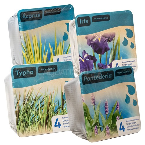 Prepacked pond water - prepacked, plant