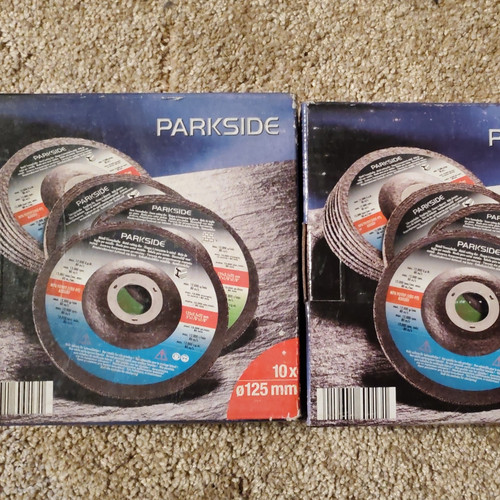 Parkside 125mm cut off wheels - parkside, cut-off