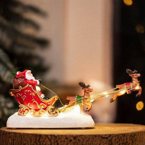 Christmas santa led decoration - santa,
