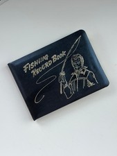 Vintage Fishing Record Book