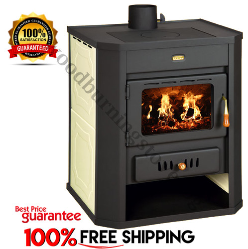 Wood burning stove back boiler - stove,