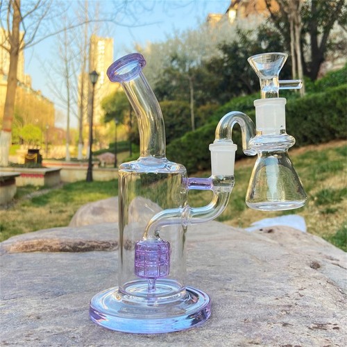 Purple heavy glass - 9", bong