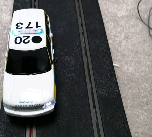 Scalextric range rover police - range,