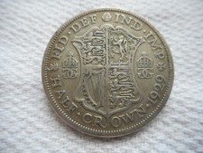 1929 George V Silver Half