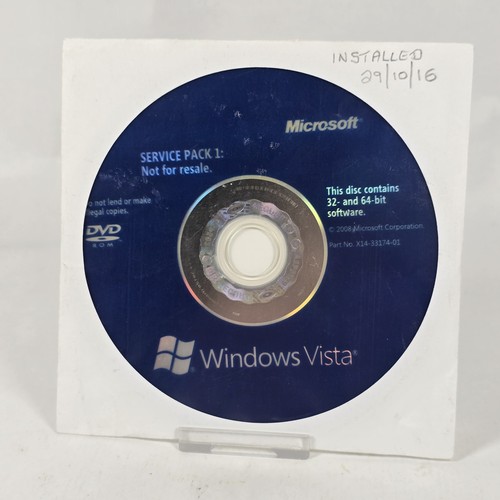 Windows vista service pack - vista,