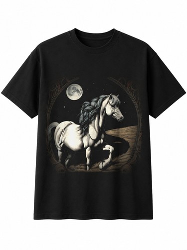 Graphic highland pony broken - highland,
