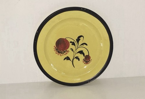 Staffordshire canary plate - staffordshire,