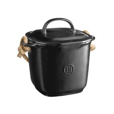 Emile Henry Compost Bin, Truffle