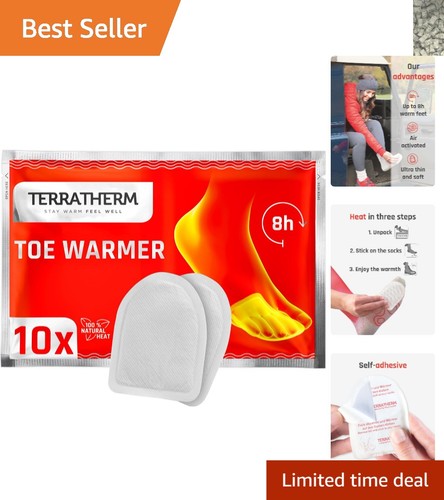 Natural air activated toe - activated,