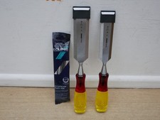 IRWIN MARPLES 32MM & 38MM M373 WOOD CHISELS + COPING SAW BLADES