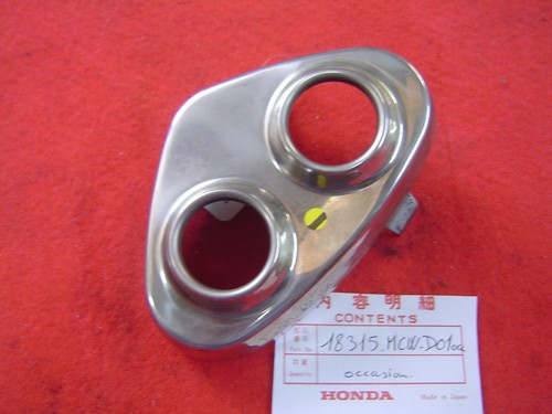 Exhaust muffler tip right - , side