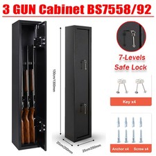 Luxury 3 Gun Cabinet Lockable