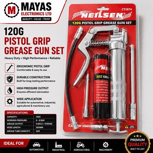 Manual grease gun lever - lever, pistol