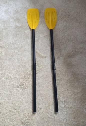 Aluminum boat oars - oars, folding