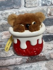 Vintage 1985 Honey Bear Musical Peek A Boo Baby Childrens Toy Kiddicraft Working