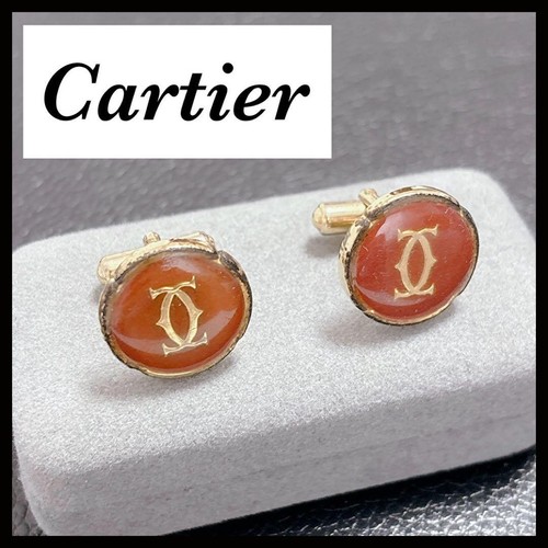 Cartier double logo round - cartier,