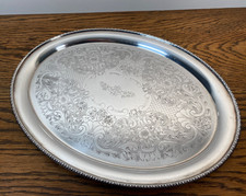 ANTIQUE 19TH C SILVER PLATE