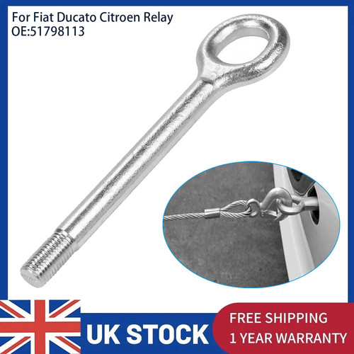 Long towing eye recovery hook - eye,