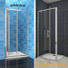Bi fold Pivot Walk In Shower