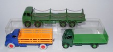 DINKY TOYS #505 FODEN CHAIN WAGON + #513 GUY FLAT + #531 LEYLAND COMET REPAINTS
