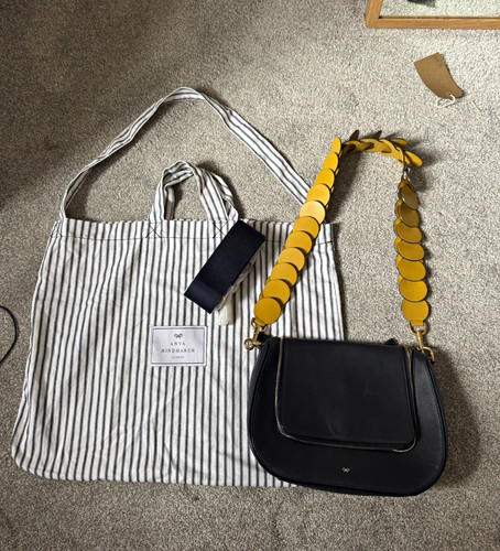 Anya hindmarch blue leather - blue,
