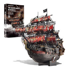 Piececool 3D Model Kits - Queen Anne's Revenge II Pirate Ship Metal Puzzle Gifts
