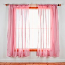 Plain voile net - plain, curtain