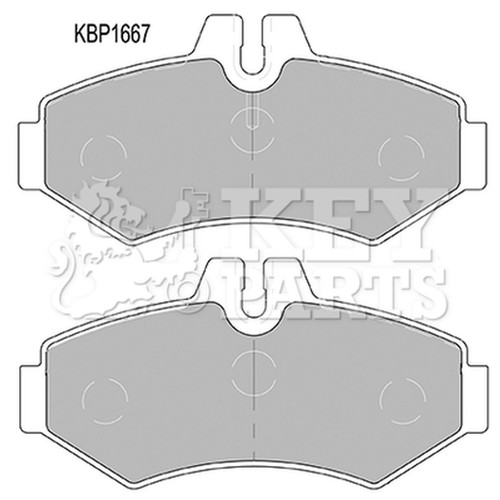 Brake pads set - pads,
