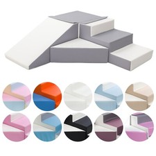 Soft play, slide, stairs