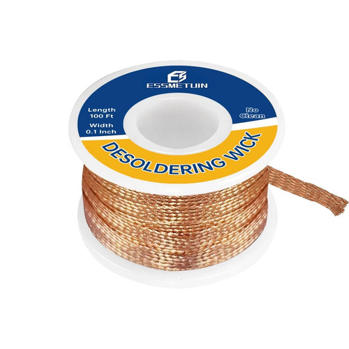 Solder wick braid 100ft with - braid,