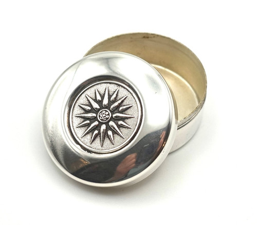 Sterling silver 925 pill - silver,