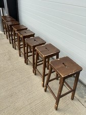 Vintage School Lab Stools