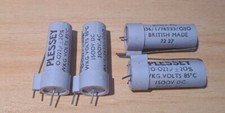 NOS Vintage PLESSEY 0.022uF 1500V Capacitor 4 x PIECES (S3-802)