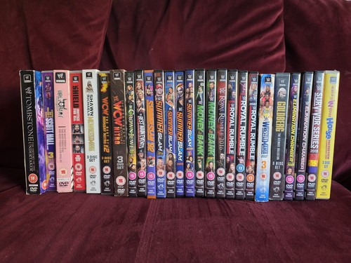 Wwe dvd collection joblot - collection,