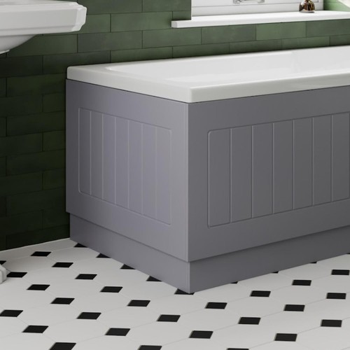 Grey gloss bath - bath, panel