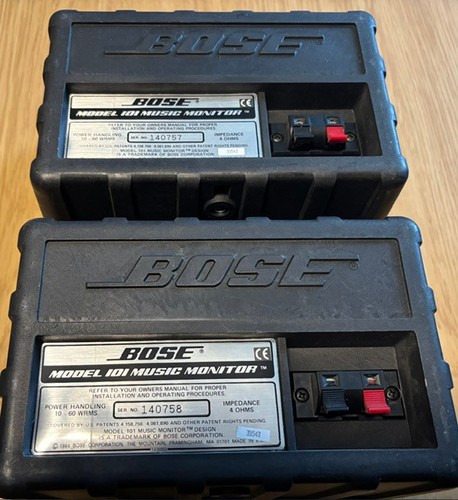 Pair bose 101 music monitor - bose,