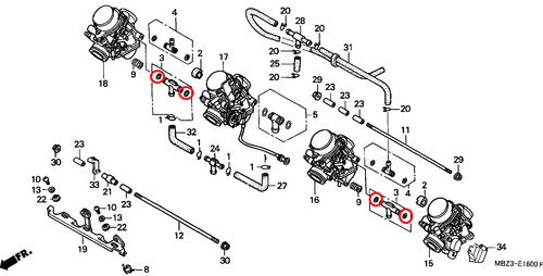 Honda uprated carburettor - honda, x