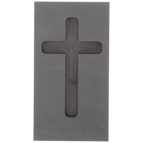 Metal casting molds - cross, mold