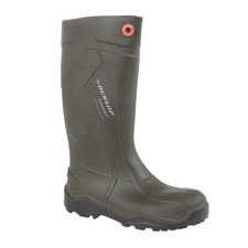 Dunlop Purofort Professional Wellington Boots Insulated Foamed PU Light - Green